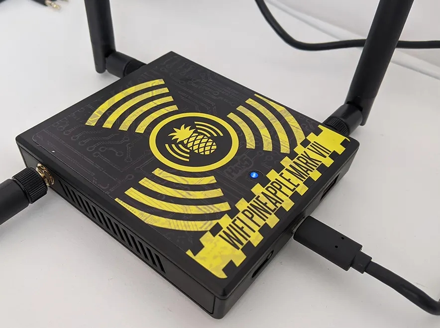The WiFi Pineapple is ready